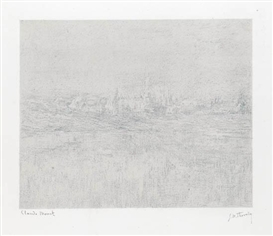 Claude Monet, Georges William Thornley, Brouillard à Vetheuil