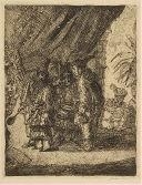 James Ensor, ISTON, POUFFAMATUS, CRACOZIE AND TRANSMOUFF, FAMOUS PERSIAN PHYSICIANS EXAMINING THE STOOLS OF KING DARIUS AFTER THE BATTLE OF ARBELA