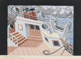 Juan Gris, LE PONT D'UN TRANSAT