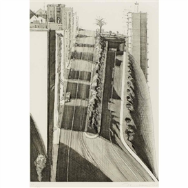 Wayne Thiebaud, Neighborhood Ridge