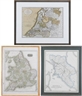 John Cary, 3 WORKS: ANTIQUE MAPS