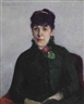 Gustave Caillebotte, La femme à la rose