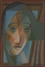Juan Gris, Tête d'arlequin