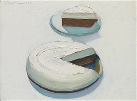 Wayne Thiebaud, CHOCOLATE MERANGUE