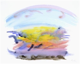 Maggi Hambling, Sunrise, Orwell Estuary