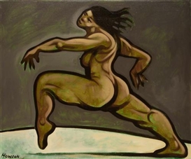 Peter Howson, Woman dancing