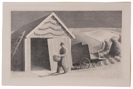 Grant Wood, Seed Time and Harvest