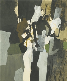 Keith Vaughan, STUDY WITH FIGURES