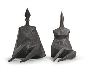 Lynn Chadwick, 2 WORKS: MAQUETTE III DIAMOND 1984