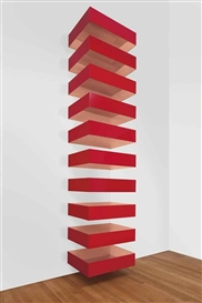Donald Judd, Untitled, 1989, ten elements