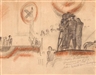John Steuart Curry, Sketch for Progressive Party Rally