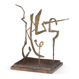 Herbert Ferber, Calligraph Ending in a Question Mark