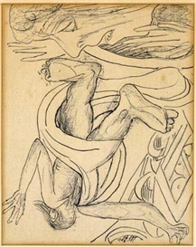 Max Beckmann, Absturz