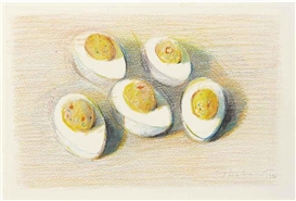 Wayne Thiebaud, Deviled Eggs