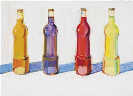 Wayne Thiebaud, 4 Sodas