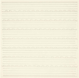 Agnes Martin, Untitled (#18)