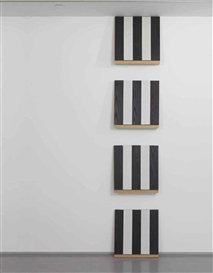 Daniel Buren, On Ash