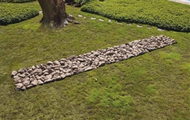 Richard Long, Pink Granite Line