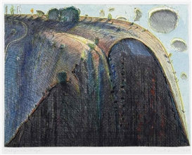 Wayne Thiebaud, California Ridge
