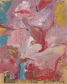 Willem de Kooning, Untitled (Woman)