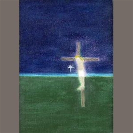Craigie Aitchison, Crucifixion 6