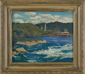 Jonas Lie, River Rapids