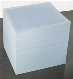 Felix González-Torres, "Untitled" (Blue Mirror)