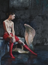 Martin Eder, Die Vorstellung (The Idea)