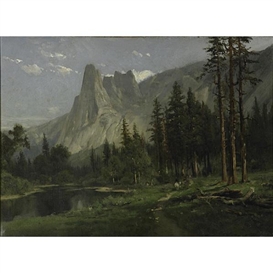 William Keith, Sentinel Rock, Yosemite Valley