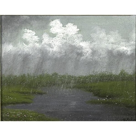 Isaac Levitan, Rainy Paysage