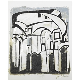 Ben Shahn, For the Sake of A Single Verse by Rainer Maria Rilke