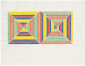 Frank Stella, Double Maze