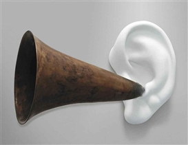 John Baldessari, Beethoven's Trumpet (With Ear) Opus #133
