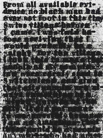 Glenn Ligon, Stranger Study #15