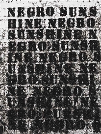 Glenn Ligon, Negro Sunshine #2