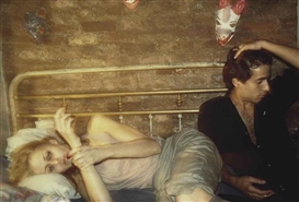 Nan Goldin, Greer and Robert in the bed, NYC