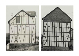 Bernd & Hilla Becher, 2 works: Houses