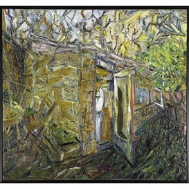Wolf Kahn, Backyard Studio