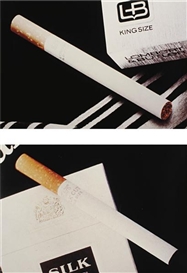 Richard Prince, Set of 2 Works: Untitled (Cigarettes)