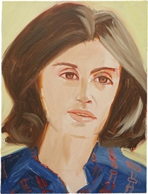 Alex Katz, Portrait of a Woman