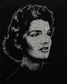 Vik Muniz, Jackie (from Pictures of Diamonds)