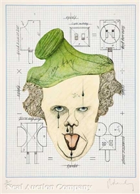 Claes Oldenburg, Symbolic Self Portrait with Equals