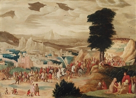Pieter Brueghel the Younger, Christ bearing the cross