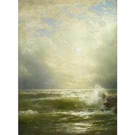 William Trost Richards, Sunlit Wave