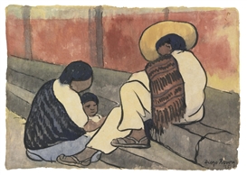 Diego Rivera, Mexican Family