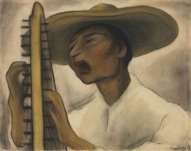 Diego Rivera, Harp Player
