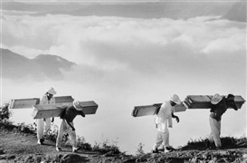 Sebastião Salgado, Wood Delivery Men, Eastern Sierra Madre, Mexico