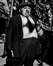 Lisette Model, Man with Pamphlets