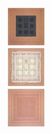 Paul Pfeiffer, Ebony/Temple of Solomon (After Villalpando); Blonde/Temple of Solomon (After Villalpando) ...