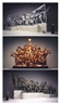Wang Qingsong, Triptych: Past, Present, Future
